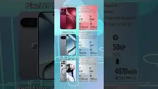 Oppo Find X9 Pro vs Pixel 10 Pro vs RedMagic 11 Pro+