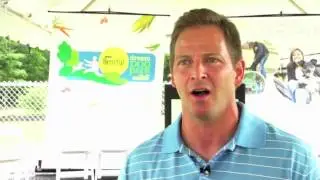 DIY Network's Jason Campbell talks about the splash pads at the Alabaster Dream Dog Park