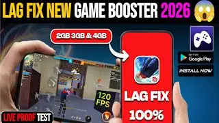 I Tested 2026 New Lag Fix Game Booster For Free Fire -Ff After Update #120fps Unlock Booster