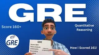 ETS GRE Quantitative Reasoning TIPS & TRICKS Score 160+ | తెలుగు |  Just 2 Months | Masters in USA