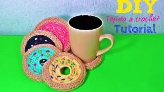 ADORNO DE COCINA !!! Donas PosaVasos!! - Tejido a Crochet