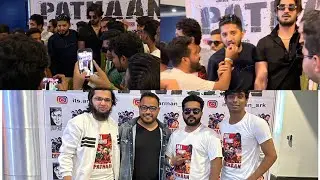 #vlog04 PATHAAN MOVIE FIRST DAY FIRST SHOW  SRK UNIVERSE #aurangabad AURANGABAD