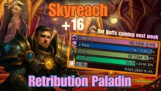 Skyreach +16 | Herald Retribution Paladin | Midnight Beta