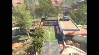 Black Ops 2 cross map tomahawk on Raid