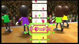 wii fit plus　踏み台ダンス