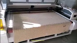 Dual Heads Automatic Feeding Fabric Co2 Laser Cutting Machine