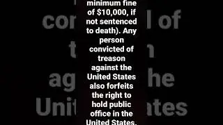 Penalty: Under U.S. Code Title 18, the penalty is&nbsp;death