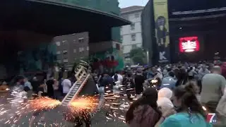 Txosnas y Toro de Fuego, 2 imprescindibles en fiestas de Barakaldo
