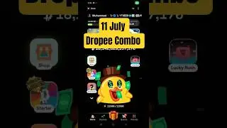 Dropee daily combo today 🔥 Dropee daily combo 11 July 🔥 daily Dropee combo card 🔥 Dropee Airdrop