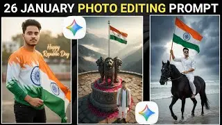 26 January Photo Editing Prompt | Republic Day Photo Editing AI Prompts #smartphone #googlegemini 