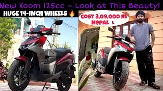 Hero xoom 125R :- Feature-Packed sporty scooty | Worth 3lakhs in Nepal 🇳🇵