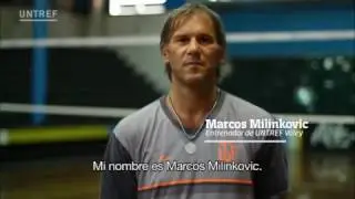 Marcos Milinkovic se descubri&oacute; entrenador en UNTREF V&oacute;ley. Descubr&iacute; #MuchoM&aacute;sUNTREF