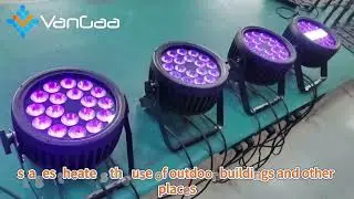 VG-LP1818H 18×18W Outdoor 6in1 LED Waterproof Par Light | All-Weather Powerhouse