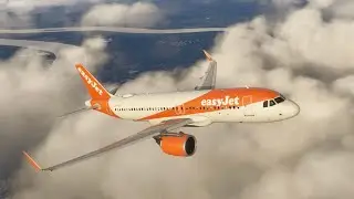 EasyJet A320neo Full Flight | LFBD → LSGG | MSFS 2024