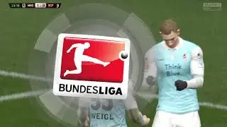 FIFA 15 - 1860 M&uuml;nchen vs Freiburg Первый тайм | Карьера