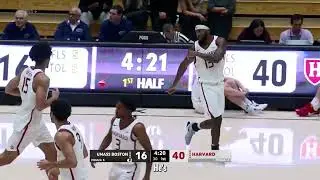 Men&rsquo;s Basketball Beats UMass Boston in Home Exhibition, 107-58