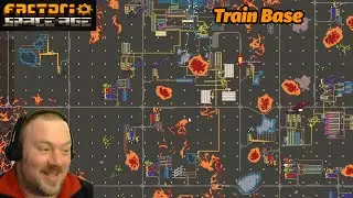 Vulcanus Train Base - Factorio Space Age Part 3