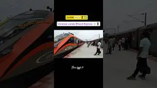 Varanasi vande Bharat Express ☠️🚦✅#viralvideo #railway #indianrailways #indiantrain