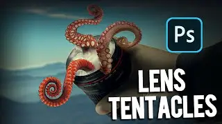 Lens Tentacle Photo Manipulation