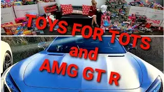 Tony Bosworth Uploaded: AMG GT R  drive  and Bespoke Motors Toys for Tots Toy Drive!😃