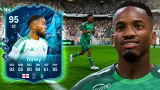 WHAT IS THIS CARD?! 👀 95 TOTS Toney FC 25 Player Review