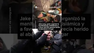 Pro- and anti-ice  Minneapolis immigration c jake lang #dk_nws #jakelang #minneapolisice