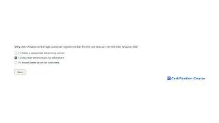 Why does Amazon set a high customer experience bar for the ads that are served with Amazon Ads?