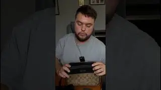 Сумка COACH Graham с торговой платформы Poizon, спустя пол года использования