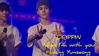 Hwang Yunseong focus - When I'm with you  performance&nbsp;&nbsp; Play DRIPPIN adventure Taipei FanCon part 1