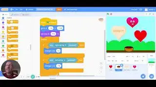 Scratch Valentine's Day Catching Game Tutorial #1
