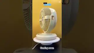 Vortex Oscillating 5 speed rechargeable  fan #oscillatingfan #rechargeablefan #quietfan #vortexfan