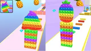 Fidget Rush Android Gameplay - Very Satisfying and Relaxing Video Game - All Levels 1-2