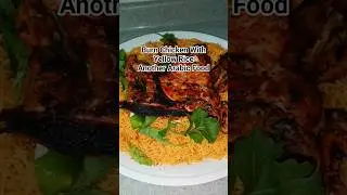 Burn Chicken and Yellow Rice l Arabic Food  #arabicfood #food @CHEFOBANG