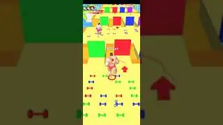 Muscle Race 3D Game downloading and playing
