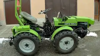 Malotraktor MT8-132.2 - zimní údržba malotraktoru