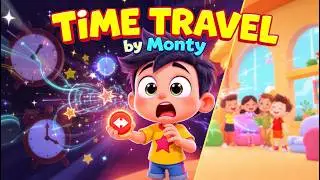 Time Travel by Monty | मॉन्टी का रिवाइंड बटन | Kids Moral Story Animation