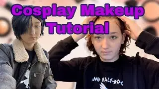 Nico di Angelo MAKEUP TUTORIAL #makeup #makeuptutorial #cosplaymakeup #cosplay #cosplayer