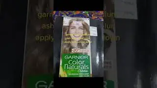 garnier colour naturals cream medium ash blond apply with out cut down