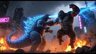 King Kong vs Godzilla Monster Fight: Final Battle Scene