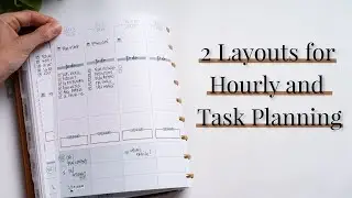 2 Ways to Hourly Plan with To-Do List in your Inkwell Press Classic