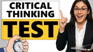HOW TO PASS CRITICAL THINKING ASSESSMENT TEST | Questions & Answers with Solutions