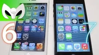 iOS7 vs iOS6 COMPARACION A FONDO - DIFERENCIAS Y CAMBIOS
