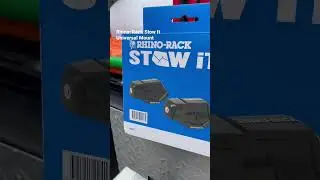 Finally mounted the shovel using the #RhinoRack Stow It (RSIT) on the #offroad #teardroptrailer