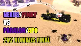 Nomads 2v2 Tourney Final - Nexus/PinkFluffyNoob vs Paralon/Apo - Supreme Commander: Forged Alliance