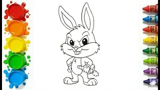 How to Draw a Cute Bunny Step by Step | Easy Drawing Tutorial 🎨 Sevimli Tavşan &Ccedil;izimi
