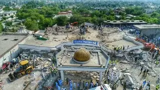 Drone video After Incident Roopyal Marriage Hall And Restaurant  Chaksawari Azad Kashmir | Sad News
