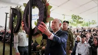 Israel holds memorial ceremony marking anniversary since 7 October Hamas-led attack