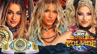 WWE 2K25-WORLDS COLLIDE-Dakota Kai vs Sol Ruca vs Alexa Bliss-Women's Intercontinental championship 