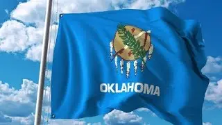 Waving Flag of Oklahoma | Motion Graphics - Videohive template