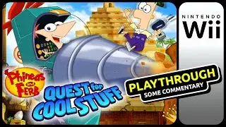 Phineas and Ferb: Quest for Cool Stuff (Wii) - Playthrough - SOME Commentary